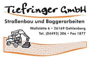 Komplettes Logo von Tiefringer
